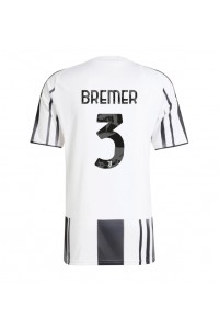 Fotbalové Dres Juventus Gleison Bremer #3 Domácí Oblečení 2025-26 Krátký Rukáv